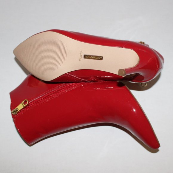 LOUISE ET CIE RED JASPER PATENT BOOTIE US 8.5M - Picture 5 of 5
